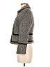 Pink Tartan Tweed Gray Blazer Size 6 - photo 5
