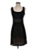 Tabitha 100% Cotton Black Cocktail Dress Size 2 - photo 1