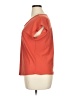 Vintage Rose Orange Short Sleeve Top Size XL - photo 5