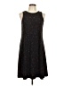 Anne Klein Stars Black Casual Dress Size 10 - photo 1