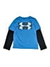 Under Armour Blue Long Sleeve T-Shirt Size 6 - photo 1
