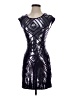 BCBGMAXAZRIA Silver Cocktail Dress Size XS - photo 1
