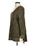 Free People Tweed Green Pullover Sweater Size XS - photo 5