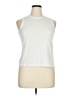 Essentials Silver Sleeveless T-Shirt Size XL - photo 1