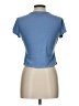 rue21 Blue Short Sleeve Top Size L - photo 2