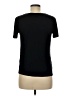Ann Taylor 100% Rayon Black Short Sleeve Top Size M - photo 2