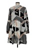 Unbranded Graphic Gray Casual Dress Size M - photo 2