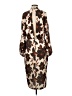 Alexia Admor Print Brown Tan Casual Dress Size M - photo 2