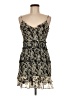 Olivaceous 100% Polyester Paisley Black Cocktail Dress Size M - photo 1