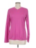 Asics 100% Polyester Pink Long Sleeve T-Shirt Size M - photo 1