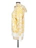 Sundays Animal Print Yellow Pullover Hoodie Size Lg (3) - photo 5
