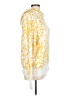 Sundays Animal Print Yellow Pullover Hoodie Size Lg (3) - photo 4