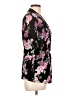 Love Floral Black 3/4 Sleeve Blouse Size L - photo 4