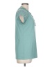 Unbranded Teal Short Sleeve Henley Size L - photo 4