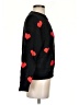 Unbranded 100% Polyester Hearts Black Pullover Sweater Size S - photo 4