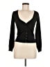 Splash Black Cardigan Size 8 - photo 1