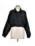 Wild Fable 100% Polyester Plaid Green Black Jacket Size L - photo 1