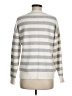 Ann Taylor LOFT Hearts Silver Pullover Sweater Size M - photo 2