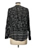 Old Navy Black Long Sleeve Blouse Size L - photo 2