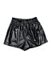 Shein Metallic Silver Shorts Size 6 - photo 2