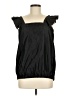 Twelve by Twelve 100% Polyester Black Sleeveless Blouse Size M - photo 1