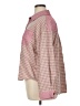 Unbranded Houndstooth Pink Long Sleeve Blouse Size XL - photo 5
