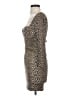 LPA Animal Print Brown Cocktail Dress Size XS - photo 5