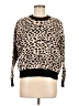 T Tahari Animal Print Tan Pullover Sweater Size M - photo 1