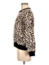 T Tahari Animal Print Tan Pullover Sweater Size M - photo 5