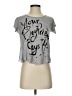 Stranded 100% Polyester Silver Short Sleeve T-Shirt Size S - photo 1