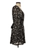 Intermix Floral Black Cocktail Dress Size 0 - photo 4