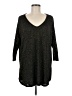Bobeau Black 3/4 Sleeve Top Size L - photo 1