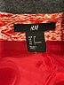 H&M Print Red Casual Skirt Size 4 - photo 4