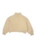 Gap Kids Solid Tan Turtleneck Sweater Size M (kids) - photo 1