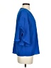 Jess Lea Blue 3/4 Sleeve Blouse Size S - photo 4