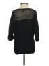 Bebe Black 3/4 Sleeve Top Size XS - photo 2