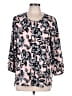 C&E Lifestyle Pink 3/4 Sleeve Blouse Size XL - photo 1
