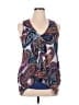 Spense 100% Polyester Blue Sleeveless Blouse Size XL (estimated) - photo 1