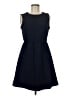 Daisy Fuentes Solid Blue Casual Dress Size M - photo 1