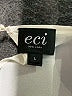ECI Ivory Long Sleeve Blouse Size L - photo 7