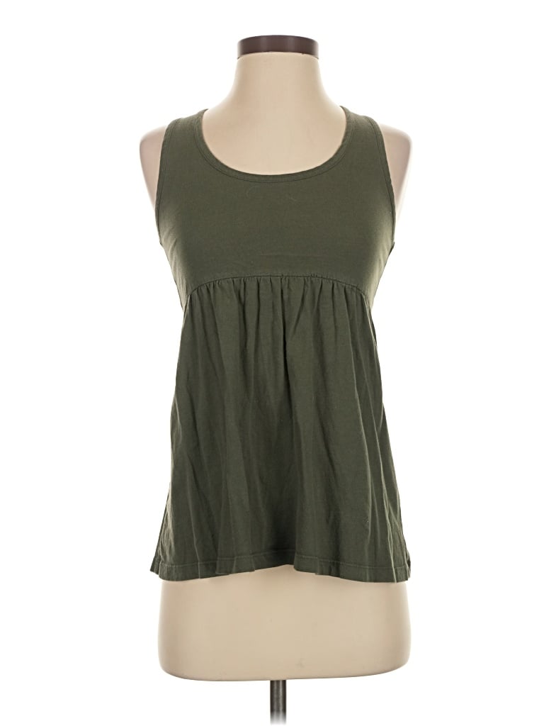 Pre-owned O'neill Sleeveless Top Green Halter Neckline Tops