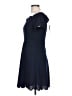 Miami Chevron-herringbone Blue Casual Dress Size L - photo 5