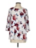 Faded Glory 100% Polyester Ivory 3/4 Sleeve Blouse Size S - photo 1