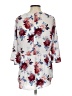 Faded Glory 100% Polyester Ivory 3/4 Sleeve Blouse Size S - photo 2