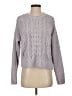 Garage 100% Polyester Solid Gray Pullover Sweater Size S - photo 1