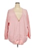 Ellos Pink Cardigan Size 3X - photo 1