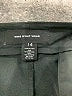 Who What Wear 100% Polyester Metallic Black Casual Pants Size 14 - photo 7