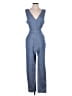 BCBGeneration Blue Jumpsuit Size 8 - photo 1