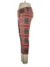 PrAna Plaid Red Leggings Size XL - photo 5