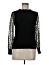 Indigo Rose Black Pullover Sweater Size M - photo 1